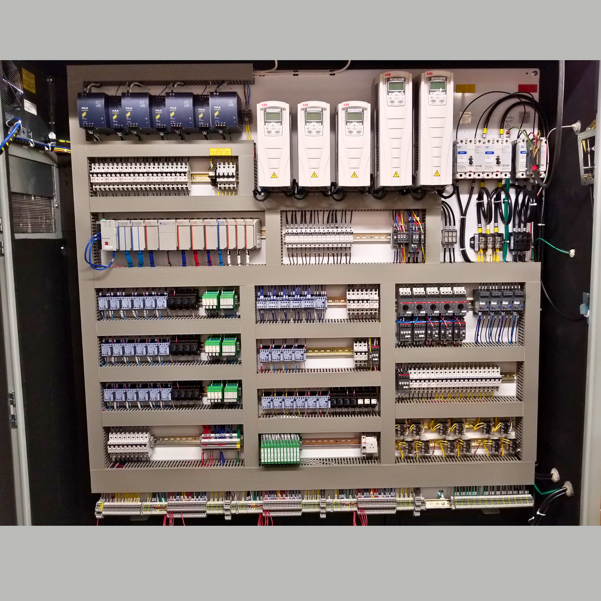 Air Conditioned Control Panels